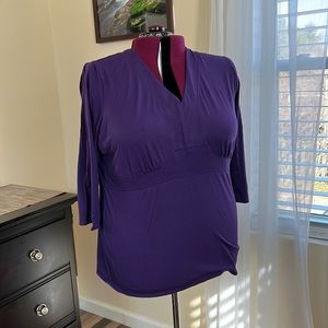 Lane Bryant 3/4 Sleeve top size 22/24